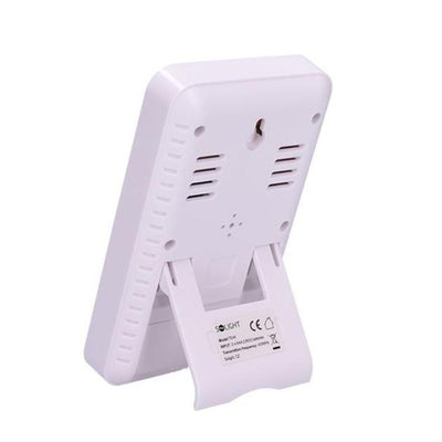 Digitermomeeter sise/välis+kell juhtmevaba