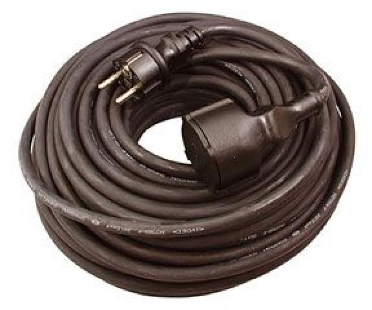 Jätkujuhe 10m 3x2,5 kummikaabel IP44 must