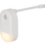 Öövalgusti LED WC 0,13W 5 lm 2000K RGB+W 3×AAA IP20 sensoriga valge 50×85×137 mm