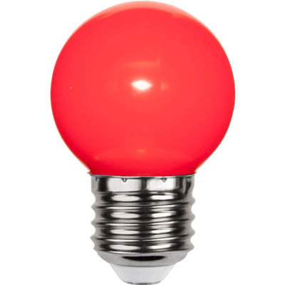 LED lamp E27 1W punane