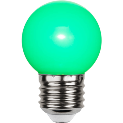 LED lamp E27 1W roheline