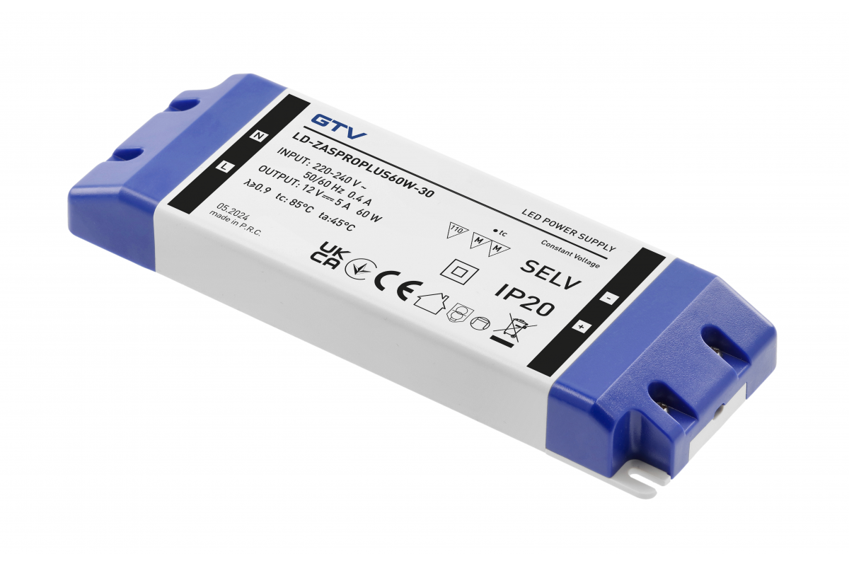 LED toiteplokk 12V 60W IP20