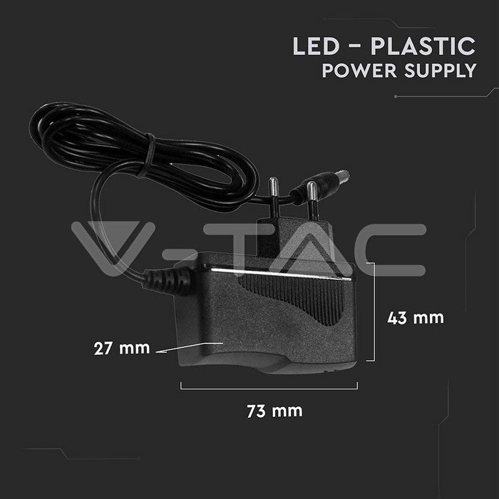 LED toiteplokk LED 18W 12V IP44 pistikupesasse