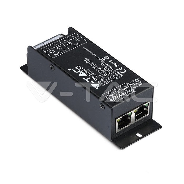 LED dimmer lüliti+pult 12V/24V 1 kanal 300W 25A