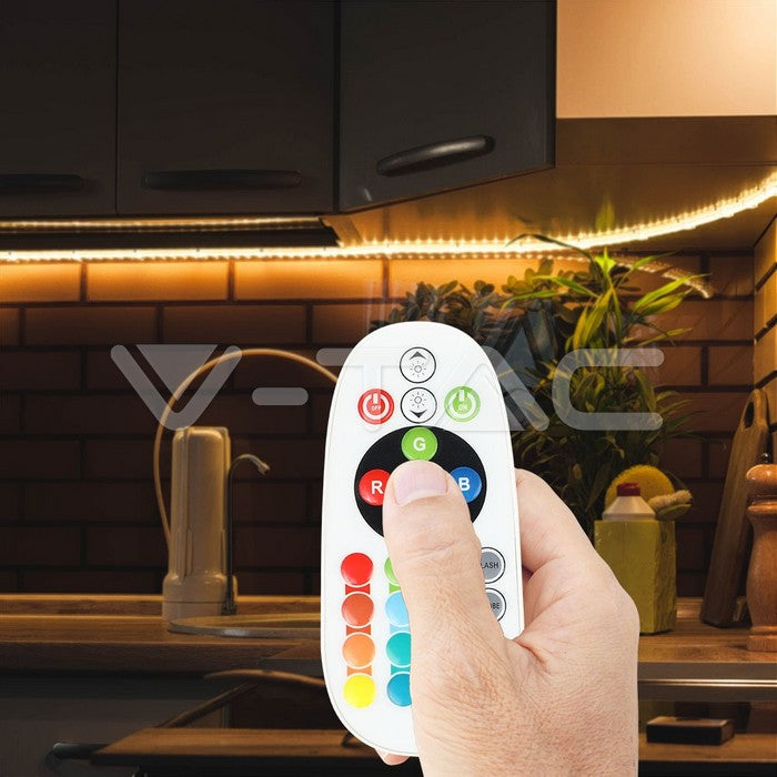 LED kontroller puldiga  3kanalit 72W 6A 2/24V IP20