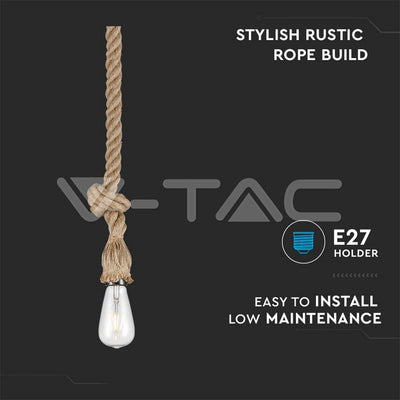 Köisvalgusti E27 60W 1,5m IP20