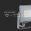 LED prožektor 10W 800 lm 4000K IP65 115×108×26 mm hall