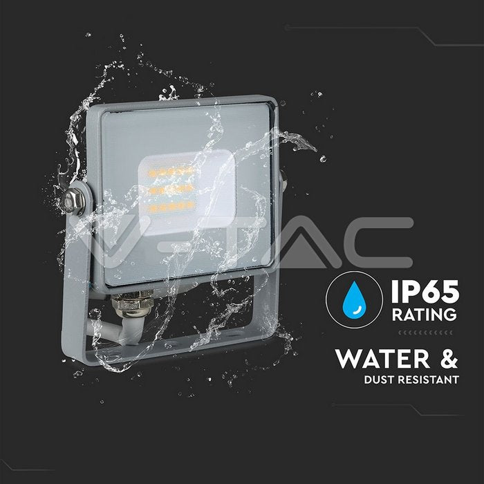 LED prožektor 10W 800 lm 4000K IP65 115×108×26 mm hall