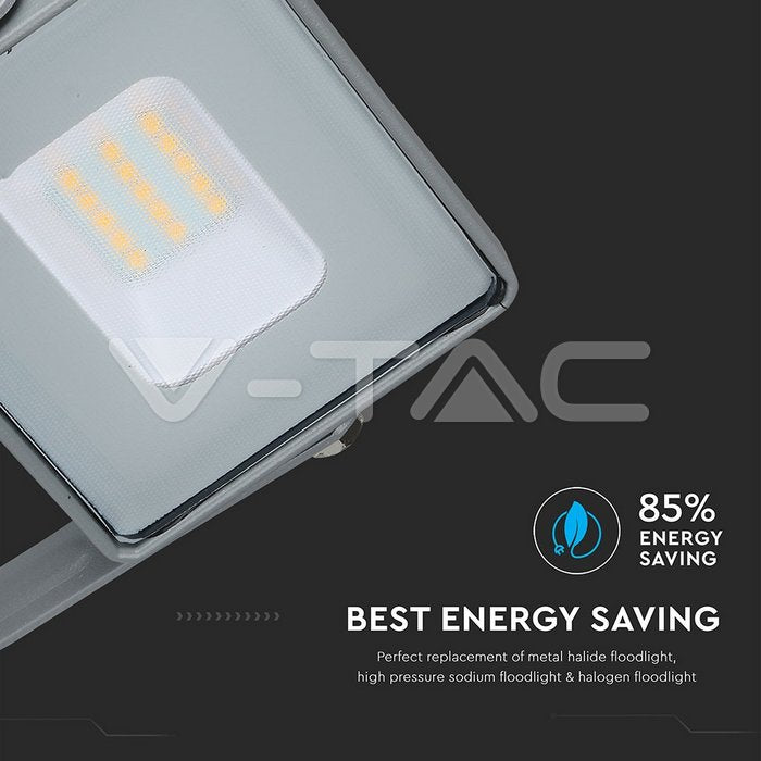 LED prožektor 10W 800 lm 4000K IP65 115×108×26 mm hall