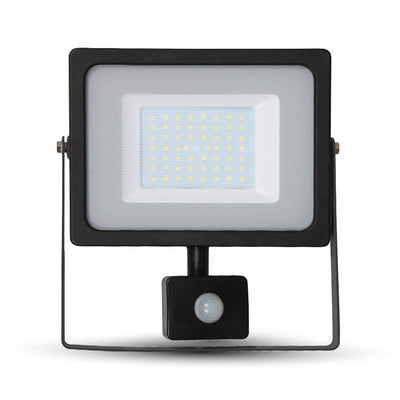 LED prožektor 50W 4250lm 4000K IP65 PIR must 20000h