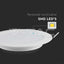 Ripplaevalgusti LED 12W 4000K 1200lm IP20 valge Ø170mm