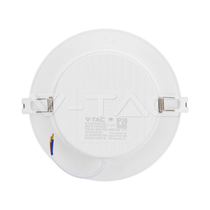 Ripplaevalgusti LED 12W 4000K 1200lm IP20 valge Ø170mm