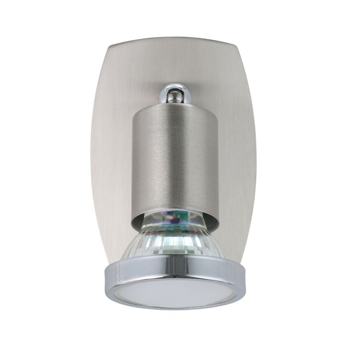 Seinalamp mini GU-10 250lm 3000K satiin IP20