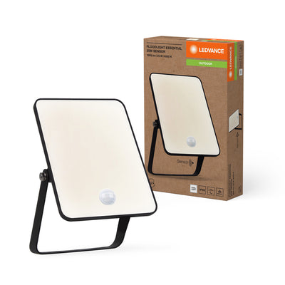 LED prožektor 20W 1800lm 4000K IP65 PIR must