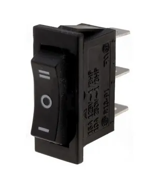 Klahvlüliti (ON)-OFF-(ON) 10 A must impulss