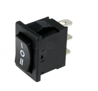 Impulsslüliti 3 klemmiga kandiline must