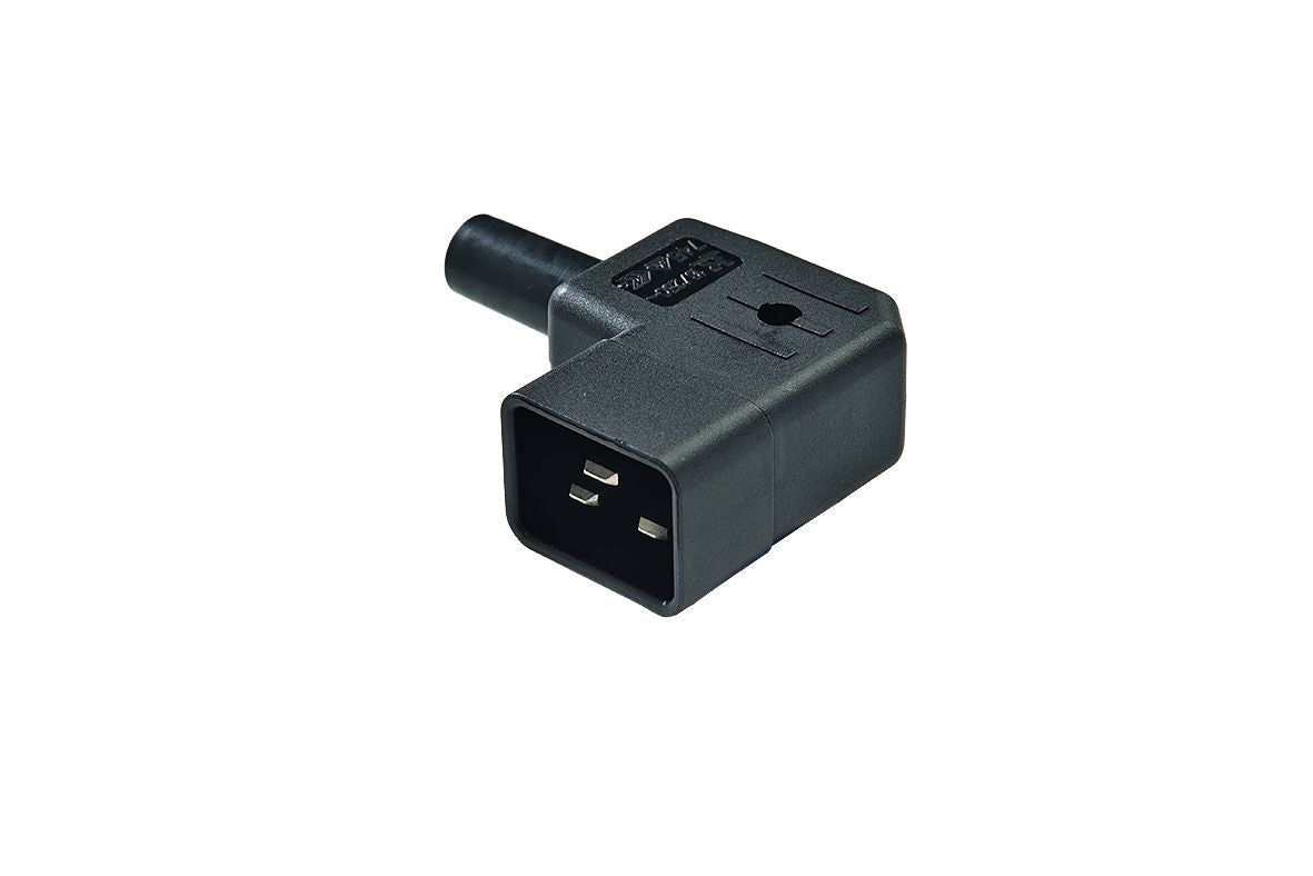 Pistik külg 16A must