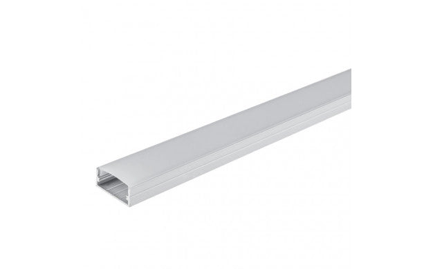 LED alumiiniumprofiil pp 23,5x10 2m hall