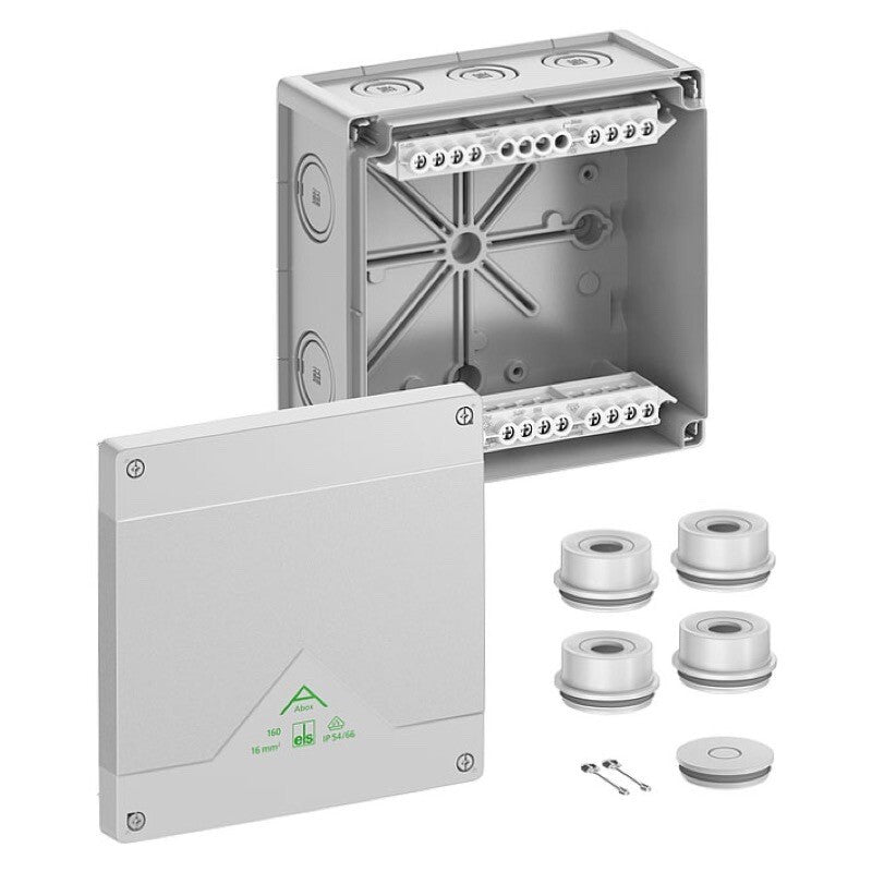 Abox  160-16mm2 182x182x90 KLEMMIDEGA