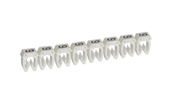 Juhtme number 9 CAB3 valge kaablile 2.7-3.9mm