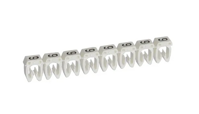 Juhtme number 9 CAB3 valge kaablile 2.7-3.9mm