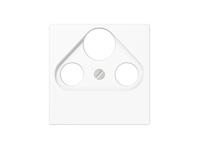 TV/R/SAT antennipesa kate , valge