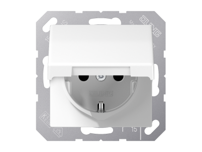 Pistikupesa IP44 süv. Valge