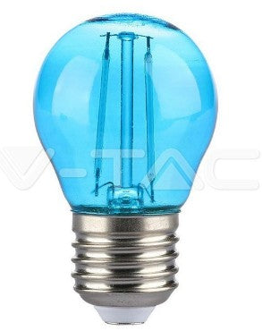 LED lamp E27 2W 60lm 300c sinine