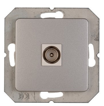 Antennipesa süvistatav, hõbe metallik IP20