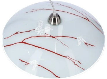 Laevalgusti E27 suur mustriklaasiga