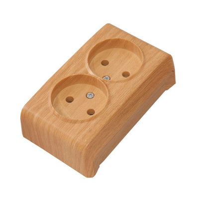 Pistikupesa 2-ne, maanduseta, pinnapealne pöök