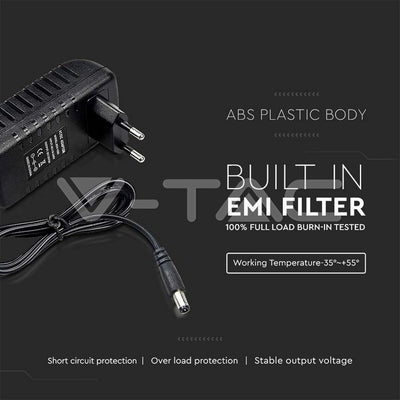 Toiteplokk pistikuga  12V 42W  3,5A IP44