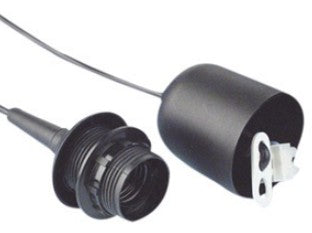 Lambijuhe pesaga, must, E27