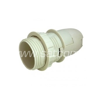 Lambipesa E14 rõngaga valge