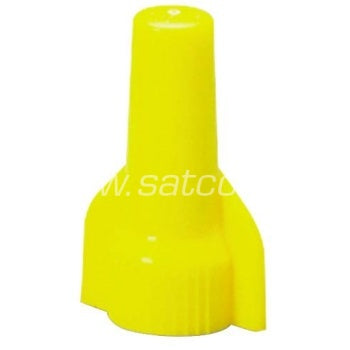 Kiirühendus keeratav 2x0,8mm2 kollane