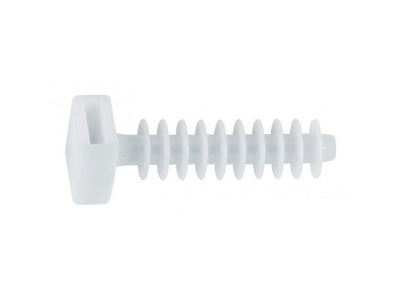 Kaablisideme kinniti kruvi 8mm valge