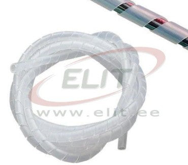 Juhtmespiraal HD-20 Ø15–50 mm, PE, valge, 10 m