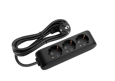 Pikendusjuhe 3m 3pesa IP20 must