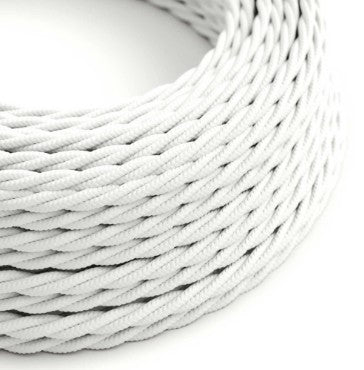 Kangasjuhe keerutatud 3x1,5 valge