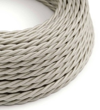 Kangasjuhe keerutatud 2x0,75 hall