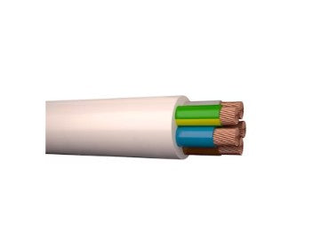 Paindkaabel 5x1,0mm2 valge