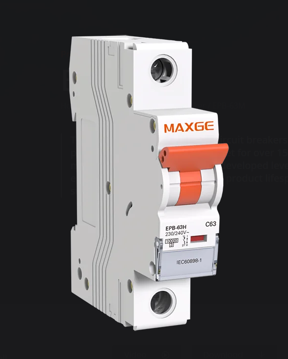 Circuit breaker 1P C6 6kA 230/400V