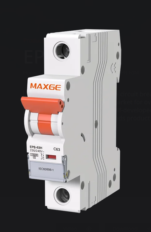 Circuit breaker 1P C40 6kA 230/400V