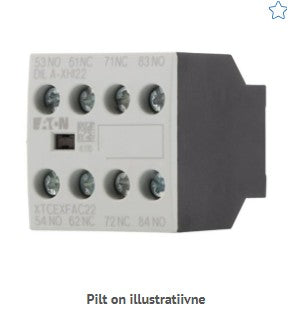 Abikontakt, ette, 2NO+2NC, DILA, DILM7 - DILM38