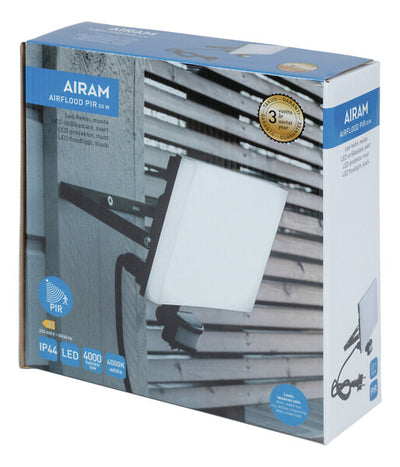 LED prožektor 10W 4000K IP44 PIR must