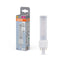 LED kompaktlamp G24d-2 7W 770 lm 4000K 148 mm 220...240V valge