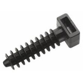 Kaablisideme kinniti kruvi 9mm must