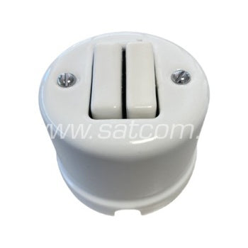 Veksellüliti,2-ne, pinnapealne, valge, ümmergune