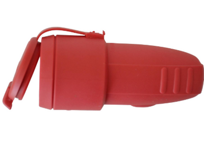 Jätkupesa maandusega 16A punane IP44