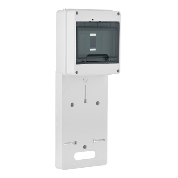 Elektri arvesti aluspaneel 1F + 7mod kilp, valge IP20